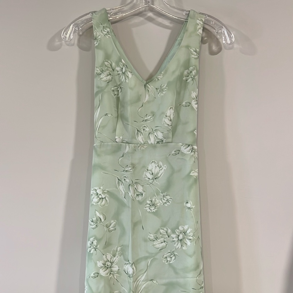 DBY - vintage high waisted a-line dress, full length,‎ 7